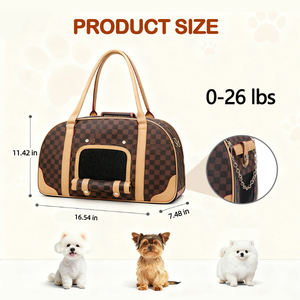 กระเป๋าใส่แมวแบบสะพายข้างเดียว ดีไซน์ทันสมัย ระบายอากาศได้ดี ผลิตจาก PU เหมาะสำหรับพาเพื่อนเหมียวของคุณไปเที่ยว ขายตรงจากโรงงาน - Product Image 3