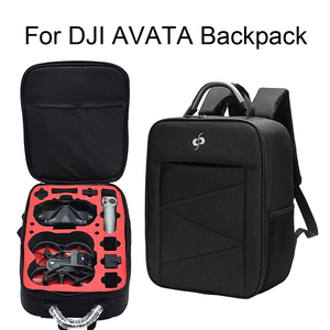Bolsa de almacenamiento para <span class=keywords><strong>Dron</strong></span> <span class=keywords><strong>DJI</strong></span> <span class=keywords><strong>Avata</strong></span>, mochila negra de doble hombro, gafas voladoras, funda impermeable, accesorios para <span class=keywords><strong>Dron</strong></span> - Product Image 2
