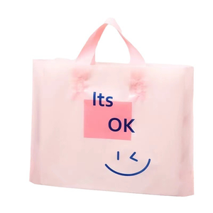 Bolsa de Plástico PE Clásica con Impresión en Grabado, Precio al por Mayor, Bolsa Reutilizable con Asas para Eventos Promocionales - Product Image 2