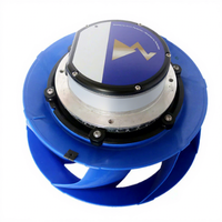 Kipas Pendingin Sentrifugal Turbin ZIEHL-ABEGG RH35V-ZIK.DC.VR 380~480V IP54 RH35I-ZID.DC.CR FFU Baru Asli Jerman