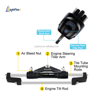 ระบบควบคุมเรือยนต์นอกเรือ 90 แรงม้า/150 แรงม้า/300 แรงม้า ระบบพวงมาลัยไฮดรอลิกและระบบแรงดันน้ำมัน ทำจากพีซีและอะลูมิเนียมพิสตัน - Product Image 6