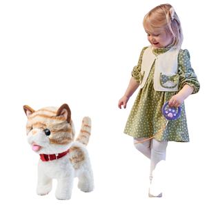 Jouet pour chat en peluche électrique interactif en polyester avec contrôle de la laisse, remplissage en coton PP, pour enfants <span class=keywords><strong>et</strong></span> bébés de 0 à 4 ans - Product Image 1