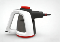 Nettoyeur vapeur instantané en aluminium de 1500 watts, pression vapeur de 3 bars, réservoir d'eau de 2 L, autonomie de 30 minutes, design portable, usage domestique