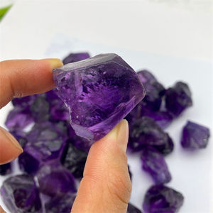 Gema de amatista Natural, piedra de joyería de alta calidad para decoración y venta al por mayor - Product Image 4