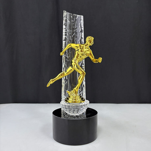 جديد بطل الرياضة MVP الغوص كرة القدم الجري سباق مباراة المعادن الكريستال الكأس - Product Image 5