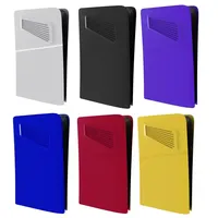 P5D-005 pour PS5 Slim UHD DE Disc Edition Console de jeu vitres de remplacement de protection façade évents de refroidissement