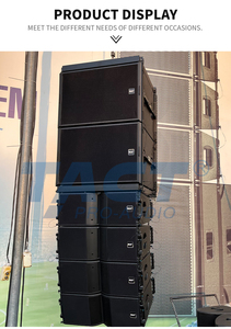 Novo Produto Concerto Stage Subwoofer Pro Sound System Powered Linha Matriz Oradores <span class=keywords><strong>15</strong></span> Polegada Profissional para Igreja - Product Image 6