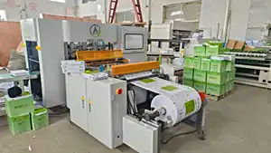 Mesin kemasan kertas potong Full otomatis untuk A4