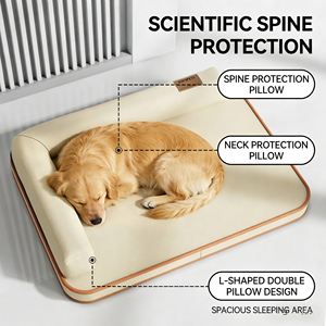 Cuccia/Tappetino per Cani di Taglia Grande di Tendenza <span class=keywords><strong>2026</strong></span> per Tutte le Stagioni, Impermeabile, Resistente agli Strappi, Lavabile, con Rivestimento Rimovibile, Adatta anche per Gatti - Product Image 2