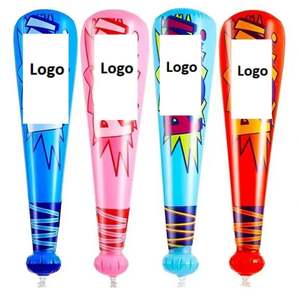 Batte de baseball gonflable de 42cm, vente en gros de fabricant gonflable coloré de batte, bâton de carburant gonflable de POW de jouet pour enfants - Product Image 5