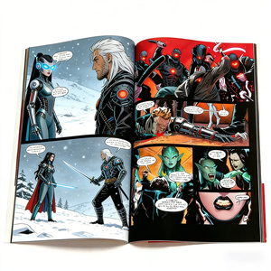Service d'impression de bandes dessinées et de mangas en couleur avec reliure parfaite, conçu sur mesure en Chine pour les livres illustrés - Product Image 3