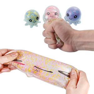 Nouveauté Sticky Octopus Lighting Squeeze Toys pour enfants Creative and Funny Pressure Releasing Squish Toys - Product Image 1