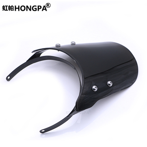 Moto 7.5 "parabrezza carenatura faro per <span class=keywords><strong>Royal</strong></span> <span class=keywords><strong>Enfield</strong></span> Classic 500cc Stealth Black Desert Blue Squadron Custom - Product Image 4