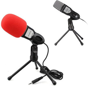 Micrófono de Condensador de <span class=keywords><strong>Escritorio</strong></span> con Conector de 3.5mm de Alta Calidad, Micrófono con Cable de Plástico para Grabadora, para PC, Laptop, iPhone, <span class=keywords><strong>Mac</strong></span> - Product Image 2