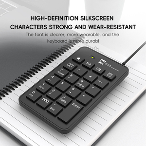 OEM tùy chỉnh bán buôn nóng bán Chất lượng cao một tay máy tính số bàn phím - Product Image 5