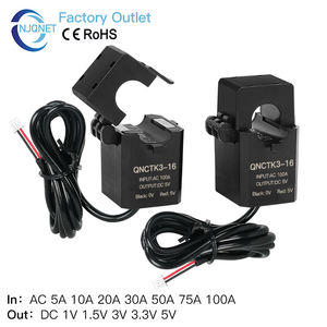 Akım Sensörü QNDB2 AC 1A 5A 10A 20A 50A Çıkış 4-20mA DC Akım Trafosu CT Akım Verici Dönüştürücü Fabrika Fiyatı - Product Image 6