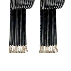 Cable Plano Personalizado de 10 Pines, Conductor de Cobre Estañado, Aislamiento de PVC, Blindaje Trenzado, Instrumentación Electrónica - Product Image 4