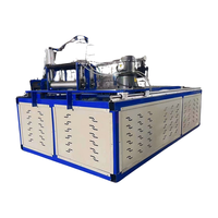 Ligne de production de panneaux sandwich EPS PU entièrement automatique, machine à panneaux décoratifs en métal EPS
