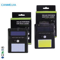Lampe à détecteur de mouvement pour le jardin Lampes solaires Lampes murales extérieures Éclairage de jardin/Applique murale extérieure à led/Applique murale de sécurité solaire