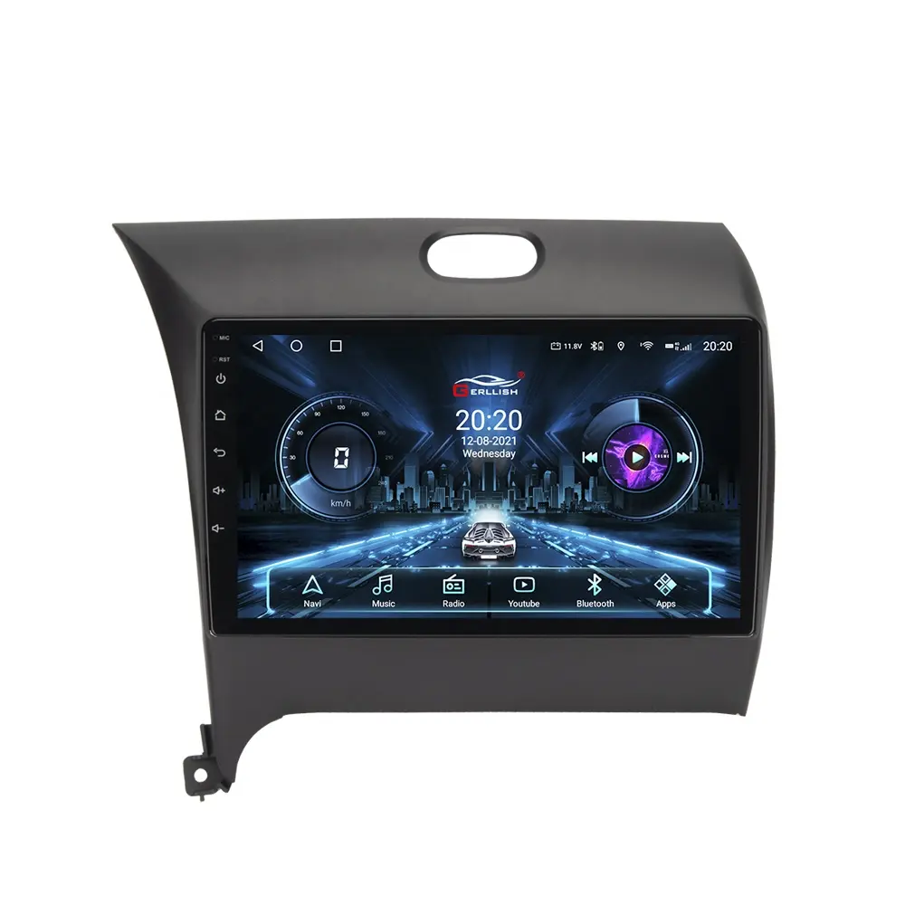 Автомобильный мультимедийный dvd-плеер на Android с gps-навигацией для KIA Cerato K3 Forte 2013 2014 2015 2016 с wifi-навигацией GPS