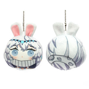 Pas de quantité minimale de commande (QMC) VOGRACE Jouets créatifs en peluche courte personnalisés de type Manjuu Ball Beads, porte-clés en peluche, porte-clés avec coton - Product Image 5