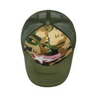 Casquettes de baseball pour enfants, style camionneur, 5 panneaux, en mousse, camouflage, dos en maille, respirantes, pare-soleil, pour l'extérieur