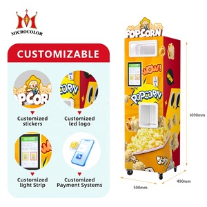 Thương mại thông minh Hoàn toàn tự động Hương vị Tùy chọn Máy <span class=keywords><strong>Popcorn</strong></span> Máy bán tự động <span class=keywords><strong>Popcorn</strong></span> - Product Image 3