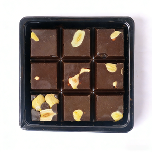Barras <span class=keywords><strong>de</strong></span> Chocolate Negro Compuesto Halal <span class=keywords><strong>al</strong></span> <span class=keywords><strong>por</strong></span> <span class=keywords><strong>Mayor</strong></span> OEM/ODM, Dulces <span class=keywords><strong>de</strong></span> Chocolate con Manteca <span class=keywords><strong>de</strong></span> Cacao, Relleno <span class=keywords><strong>de</strong></span> Nueces Crujientes, Bocadillos <span class=keywords><strong>de</strong></span> Chocolate con Avellanas - Product Image 2