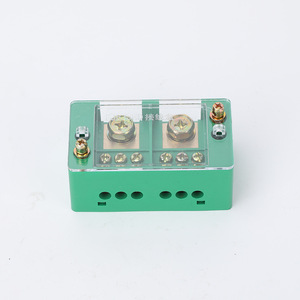 Caja de Conexiones para Medición de Energía Guan Yang Fj6, 2 Entradas y 6 Salidas, Bloque de Terminales de Tornillo, IP44, Material ABS Verde - Product Image 2