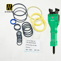 Kit de joints hydrauliques M700 M800 M900 fabriqué en Chine pour brise-roche hydraulique UN, joints en polyuréthane, pièces de rechange pour brise-roche d'excavatrice