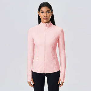 Veste à manches longues personnalisée pour adultes, veste de sport décontractée, respirante, légère, pour la course à pied, le fitness, le yoga - Product Image 2