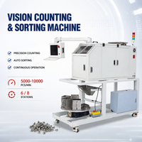 Machine de comptage, tri et emballage à haute vitesse avec vision optique, compteur optique automatique 5000-10000 pièces/min pour vis et fixations.