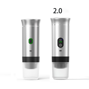 Máquina de café espresso portátil con certificación CE, Mini cafetera autocalentable, batería/carga USB, viaje en coche al aire libre, 20 bares de café - Product Image 3