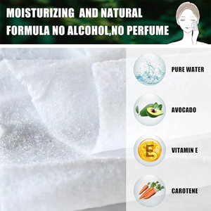 Lingettes démaquillantes à l'eau <span class=keywords><strong>micellaire</strong></span> biodégradable BAIXUN, étiquette privée personnalisée - Product Image 4