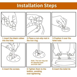 Housse de siège de toilette colorée de luxe en or et rose, élégante fermeture lente et résistante en stock - Product Image 5