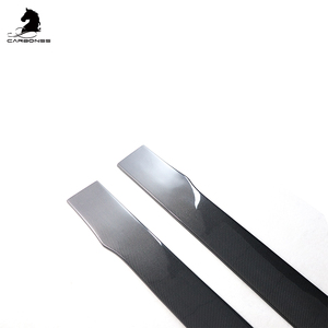 Jupes latérales d'extension de pare-chocs latéral en Fiber de carbone de Type universel pour voitures <span class=keywords><strong>BMW</strong></span> - Product Image 2
