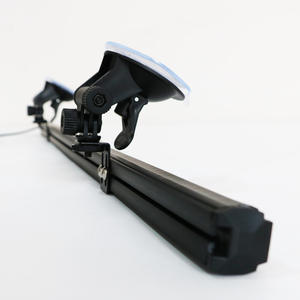 Barre lumineuse LED ambre flexible de 84 cm (<span class=keywords><strong>33</strong></span> pouces) pour véhicule, clignotant d'urgence, 12V 24V, style pare-brise, modèle d'avertissement, chargeur - Product Image 6