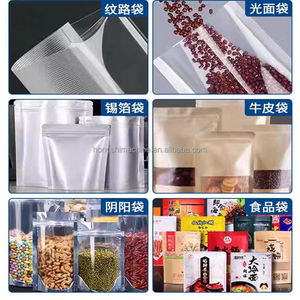 Nhỏ liên tục nhiệt niêm phong Điều kiện Mới trà niêm phong cho nhựa nhôm lá mỏng Túi Phim máy đóng gói thực phẩm - Product Image 6