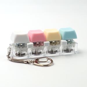 <span class=keywords><strong>Portachiavi</strong></span> Personalizzato Carino con Molteplici Opzioni di Colore, Giocattolo Antistress, Design Keycap, <span class=keywords><strong>Portachiavi</strong></span> Fidget - Product Image 2