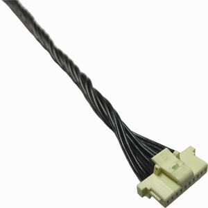 Harnais de câblage personnalisé Samtec ISS1-10-L 1,0 mm 10 broches, câble discret avec connecteur UL3302 28AWG XLPE LSZH - Product Image 1