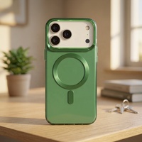 Coque magnétique sans fil anti-rayures et antichoc avec finition mate et impression laser IMD pour iPhone 18 Pro Max – Étui arrière magnétique pour téléphone S26