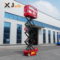 Plateforme élévatrice à ciseaux électrique autopropulsée XINJUXIN GTJZ0608SP - Hauteur de plateforme 5,8 m, capacité 230 kg - Mini élévateurs à ciseaux en vente