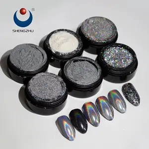 Shengzhu flip flop effect paint pigment ,rainbow Holographic Galaxy Pigment powderFor Car Paints,nail art