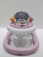 Nouveau modèle 2026 : Trotteur multifonctionnel pliable antidérapant avec ceinture d'assistance pour l'apprentissage de la marche, roues standard