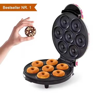Mini <span class=keywords><strong>Machine</strong></span> à Donuts pour Goûters d'Enfants | Appareil à 7 Beignets - Product Image 3