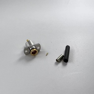 Conector Coaxial RF Hembra BMA de 2 Orificios para Montaje en Brida, Cable RG316 Eléctrico Impermeable, Tipo Crimp - Product Image 4