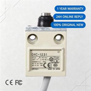 Interrupteur de fin de course compact PLC 100 % neuf et original, série D4C, D4C-1231, D4C-1232, D4C-1233, en stock, garantie d'un an - Product Image 1