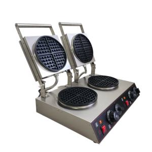 Machine à gaufres 220V électrique à double plaque antiadhésive pour café commercial, boulangerie, <span class=keywords><strong>dessert</strong></span>, restauration, outil professionnel - Product Image 2
