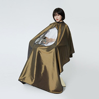 Capes de coiffure personnalisées avec logo 2024, capes de barbier, tabliers de styliste pour salon de beauté