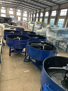 Cakram vertikal tangki atas, Mixer beton untuk situs konstruksi besar, sedang dan kecil, Mixer mulut datar semen batu - Product Image 4